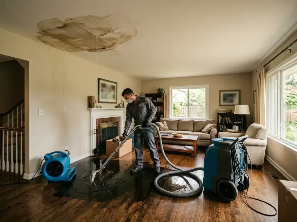 attic-pipe-burst-ceiling-drip-008 — frequently asked questions, Water Damage Restoration & Carpet Care in Tiger Point, FL